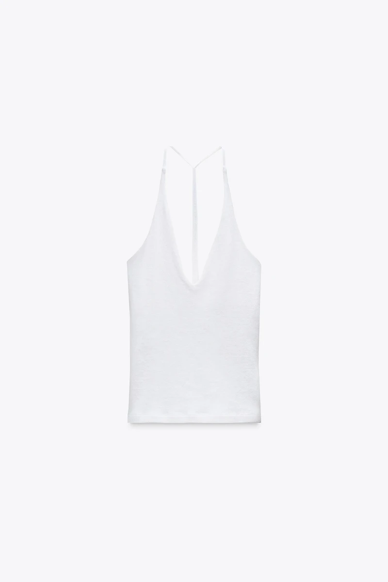 TOP HALTER BRIDE DOS