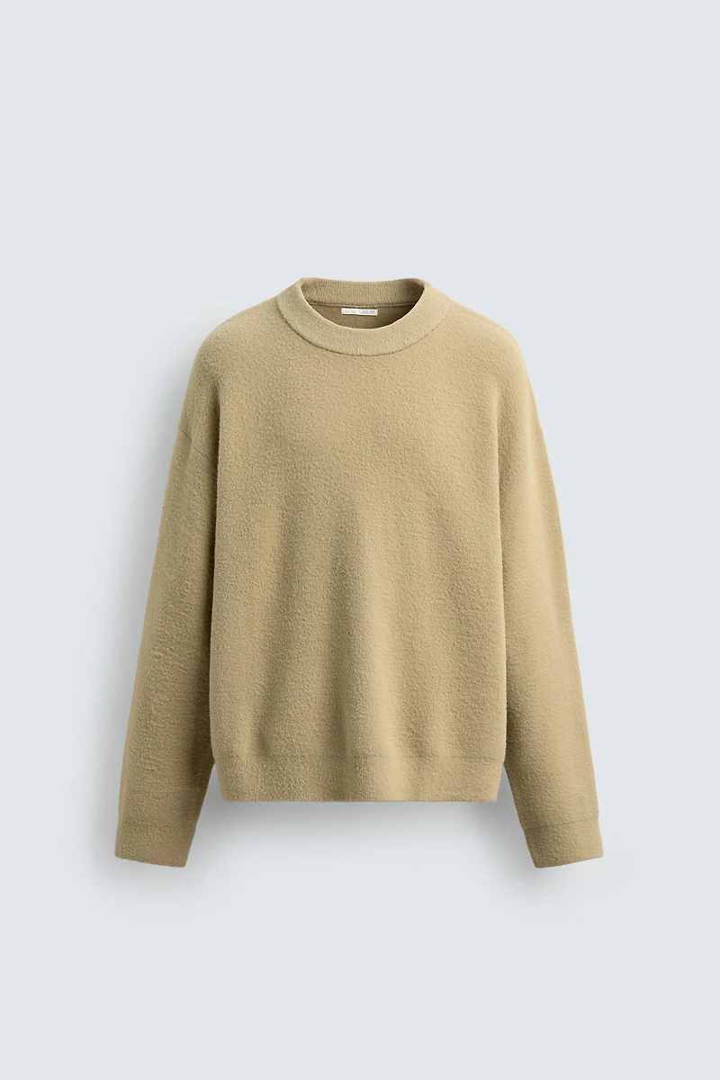 RELAXED FIT TEXTURED JUMPER