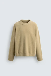 RELAXED FIT TEXTURED JUMPER