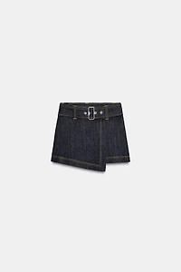 JUPE-PANTALON Z1975 CROISÉE À CEINTURE