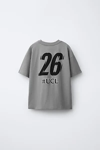 UEFA CHAMPIONS LEAGUE ® PRINTED T-SHIRT