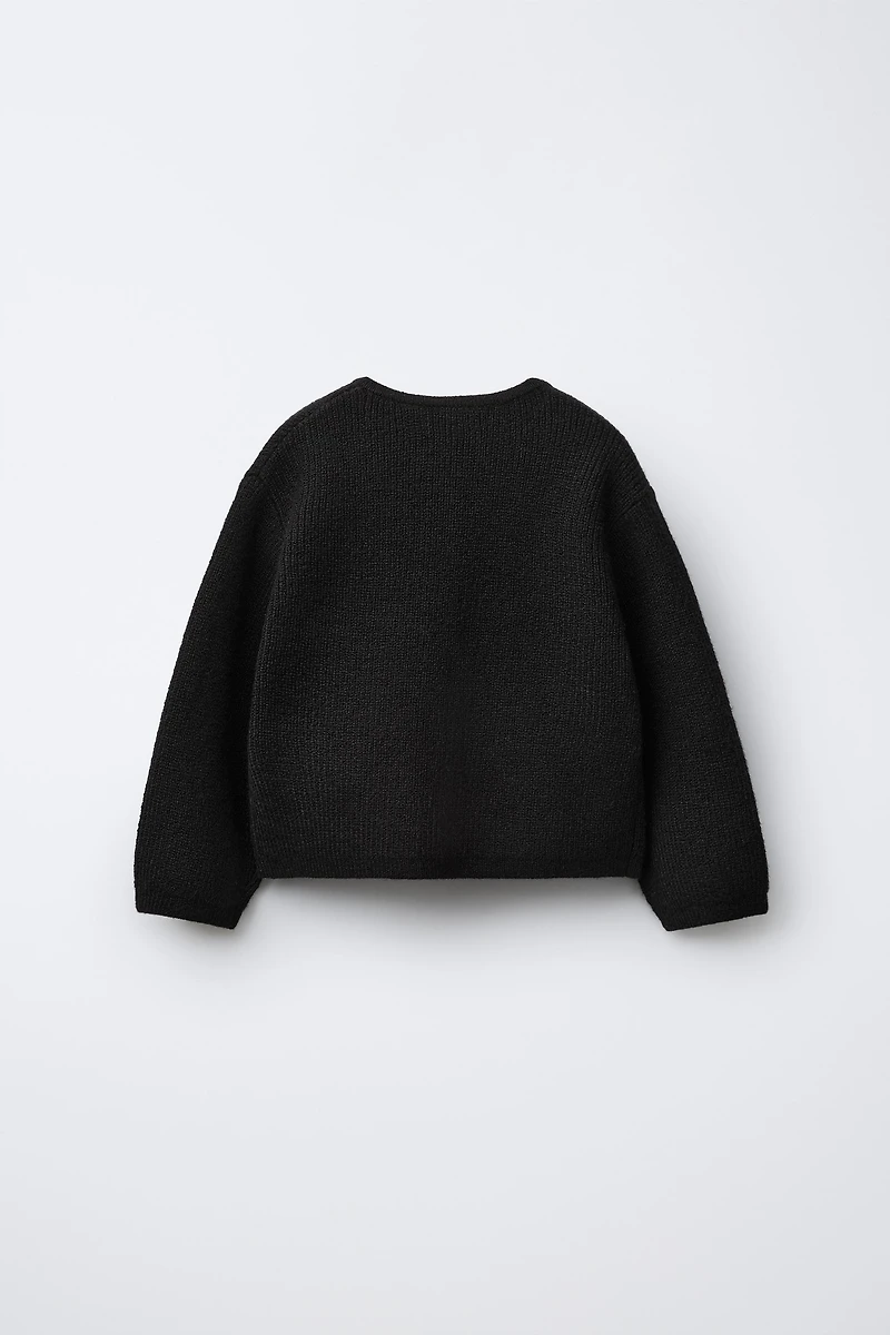 BASIC KNIT CARDIGAN