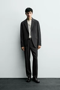 PANTALON DE COSTUME 100 % LAINE