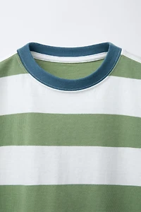 WIDE STRIPE T-SHIRT