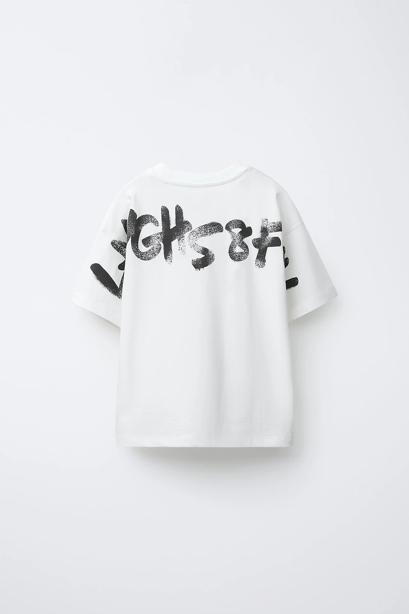TEXT PRINT T-SHIRT