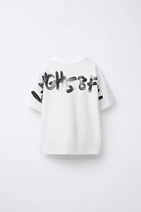 TEXT PRINT T-SHIRT