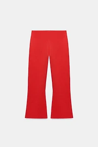FLARE KNIT PANTS