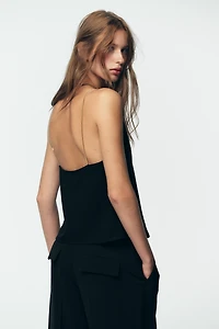 CHAIN STRAP LINGERIE TOP