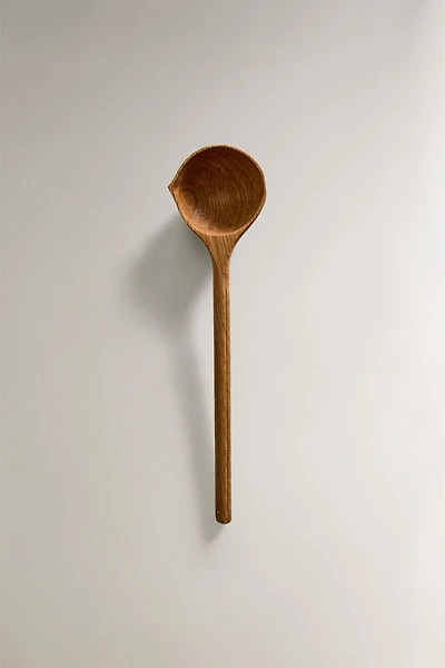 OAK WOOD LADLE