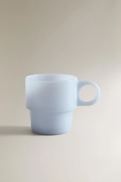 OPAQUE GLASS MUG