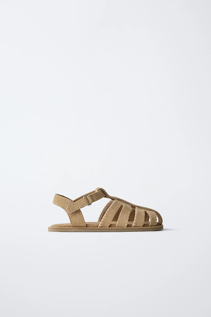 LEATHER FISHERMAN SANDALS