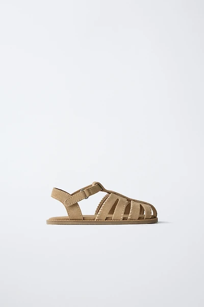 LEATHER FISHERMAN SANDALS