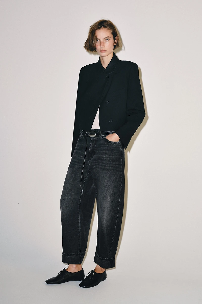 ZW COLLECTION CROPPED BLAZER