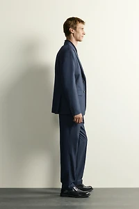 PANTALON DE COSTUME REGULAR FIT À CARREAUX
