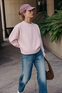 PULL DOUX EN MAILLE UNIE