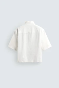 CHEMISE RELAXED FIT TEXTURÉE