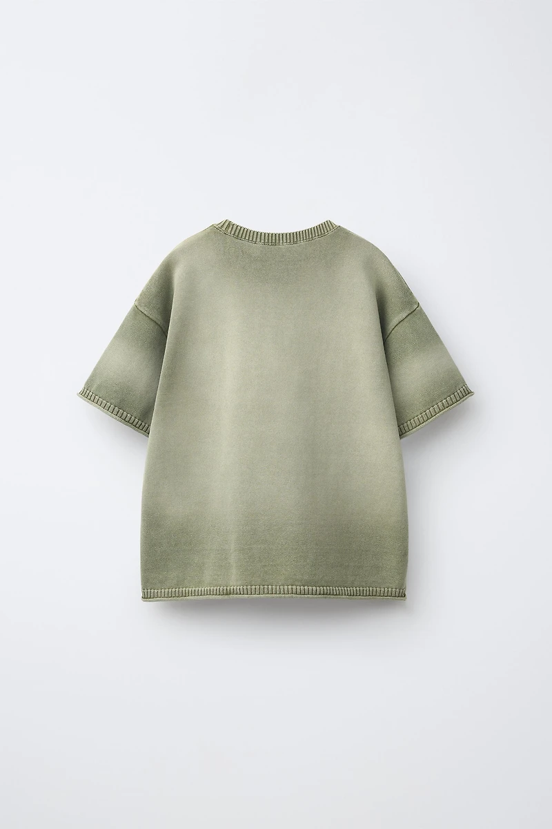 WASHED EFFECT T-SHIRT