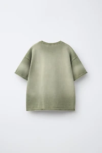 WASHED EFFECT T-SHIRT