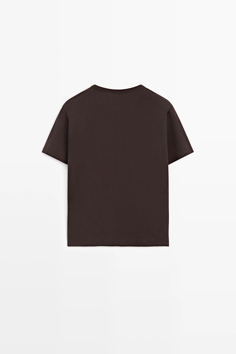 100% cotton short-sleeve T-shirt