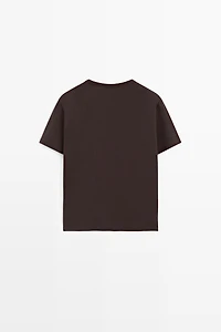 100% cotton short-sleeve T-shirt