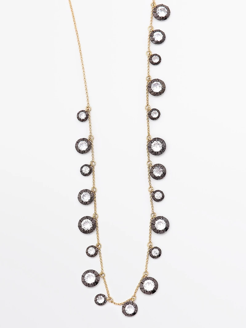 Collier antique à brillants