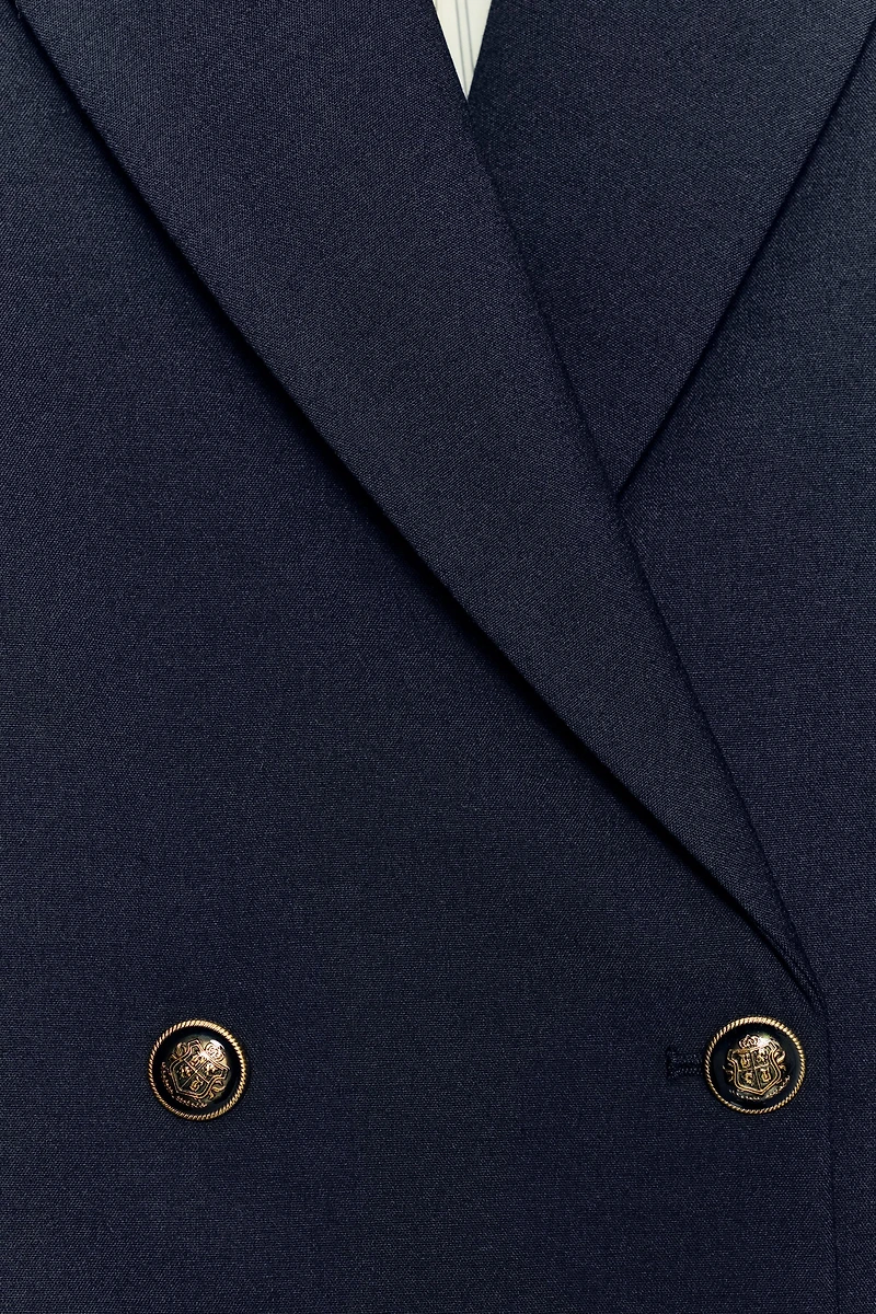 ZW COLLECTION FITTED BUTTONED BLAZER
