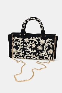 EMBROIDERED CITY BAG