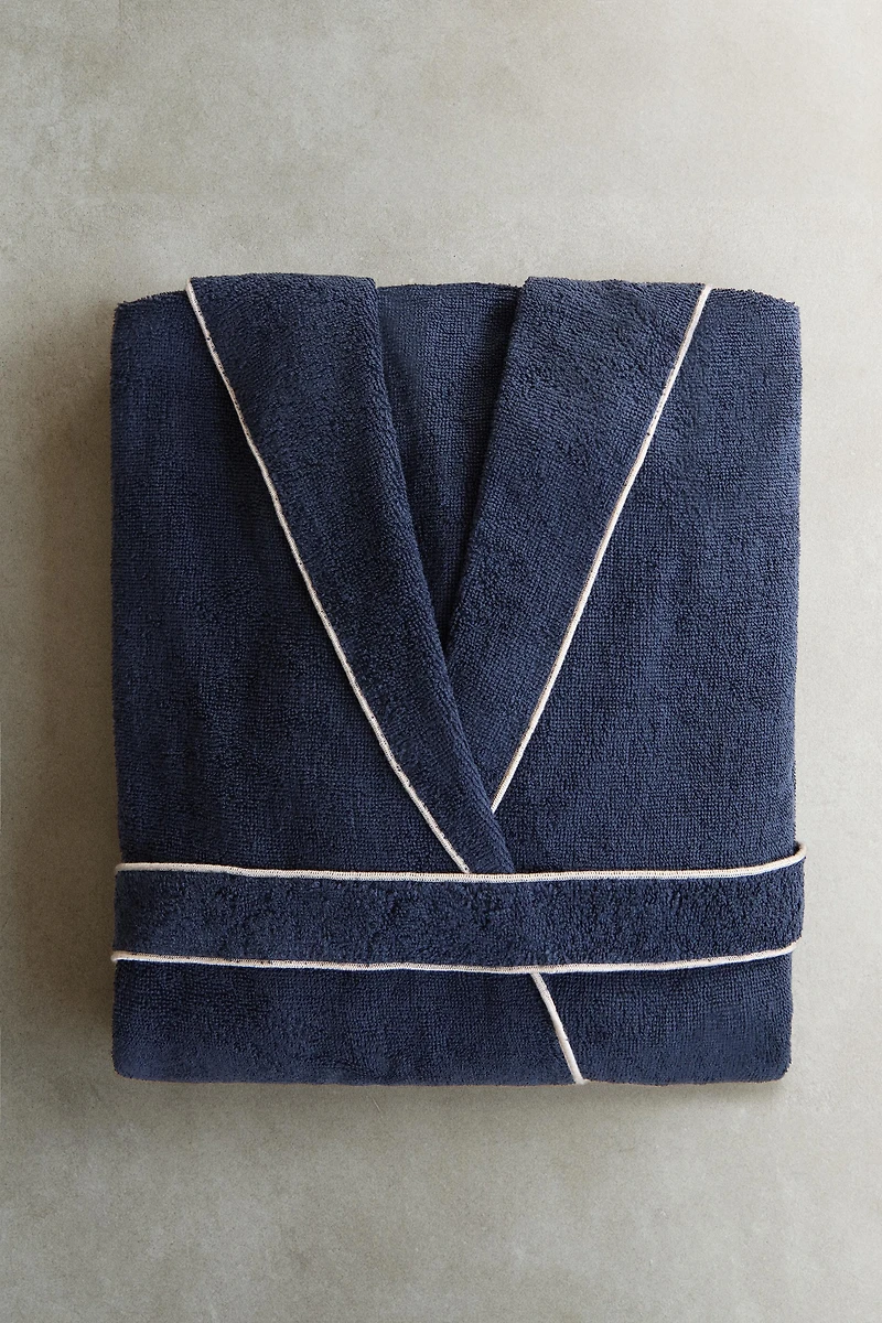 PEIGNOIR COTON OVERLOCK (320 GXM²)