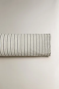 STRIPED PERCALE DUVET COVER