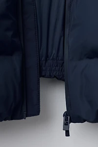 MANTEAU REMBOURRÉ ÉTIQUETTE DÉPERLANT