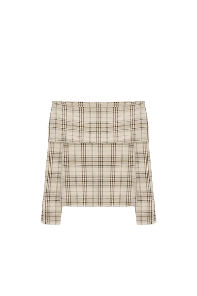 ZW COLLECTION PLAID TOP