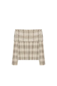 ZW COLLECTION PLAID TOP