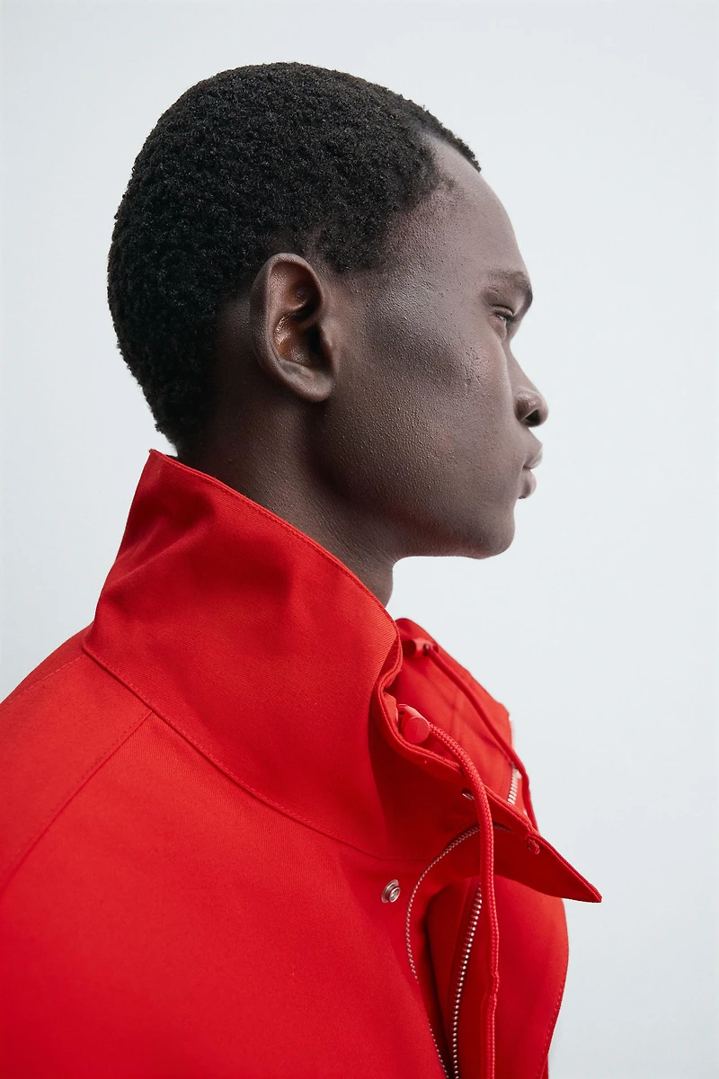WATER REPELLENT DETACHABLE PARKA