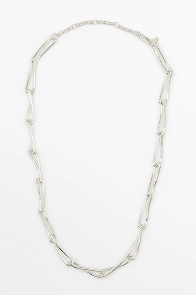 Collier long à maillons