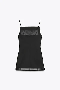 ROBE COURTE CEINTURE BAS
