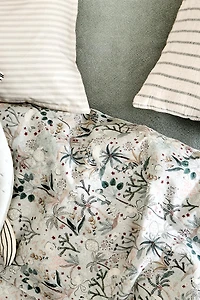 HOUSSE DE COUETTE ENFANT IMPRIMÉ MARIN