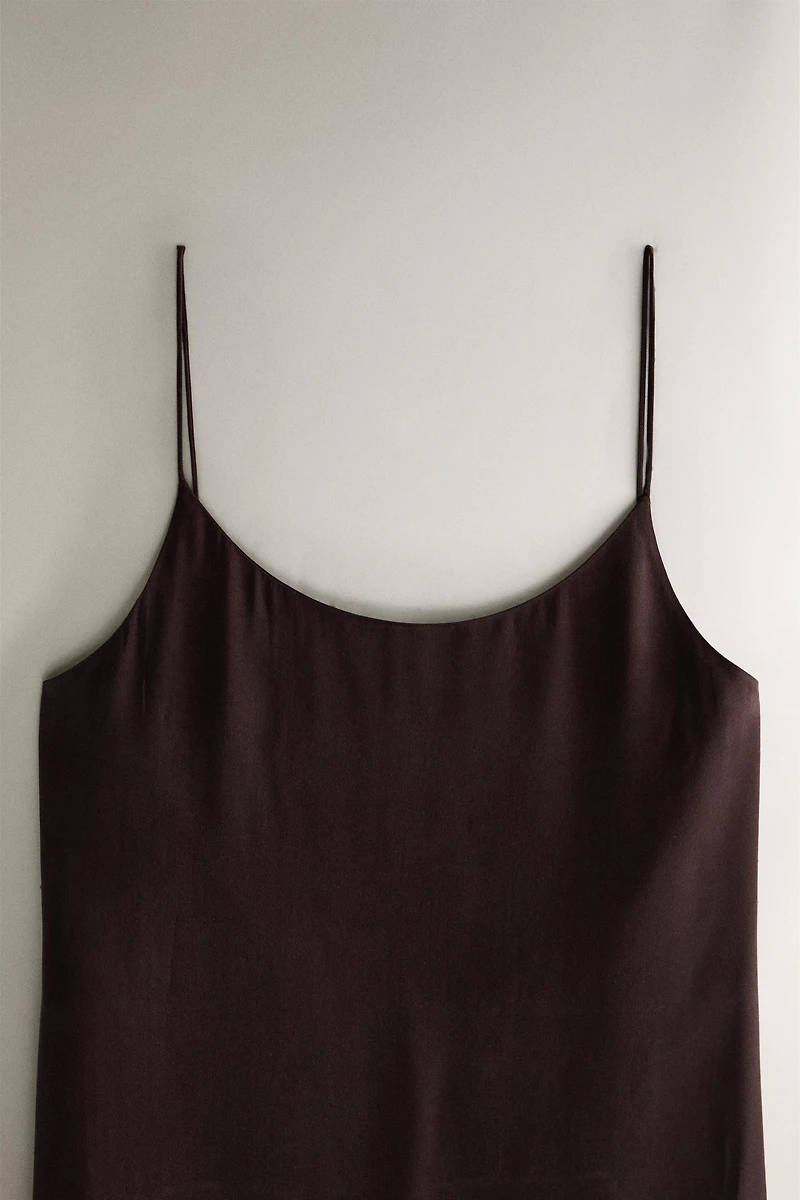 CHEMISE DE NUIT SOIE