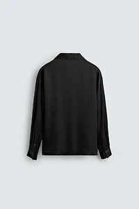 RELAXED FIT FLOWY SHIRT