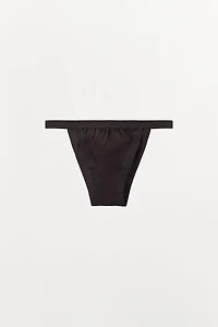 ELASTICIZED SILK BLEND PANTIES