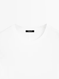T-shirt manches longues couture apparente