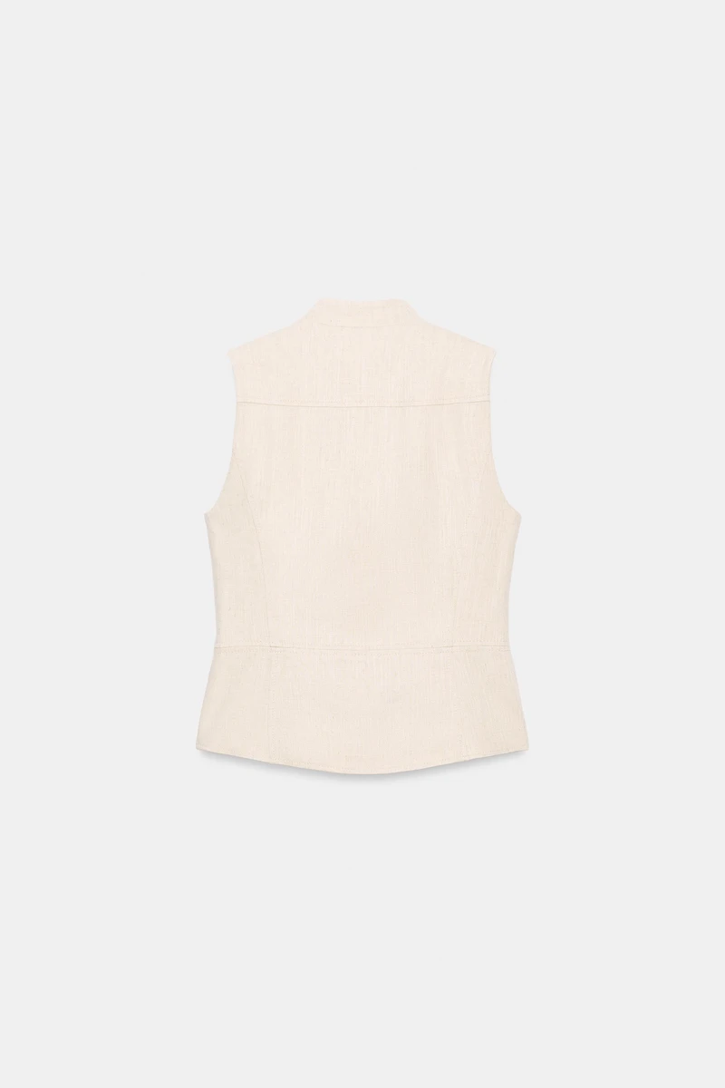GILET À BRANDEBOURGS