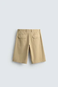 WASHED RELAXED FIT SHORTS