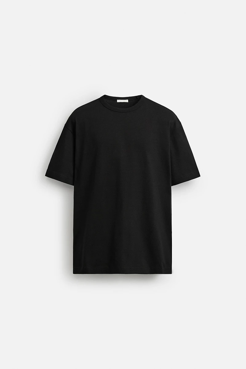 HEAVYWEIGHT BASIC RIBBED T-SHIRT