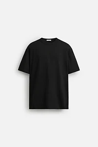 HEAVYWEIGHT BASIC RIBBED T-SHIRT