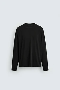 REGULAR FIT TEXTURED KNIT SWEATER