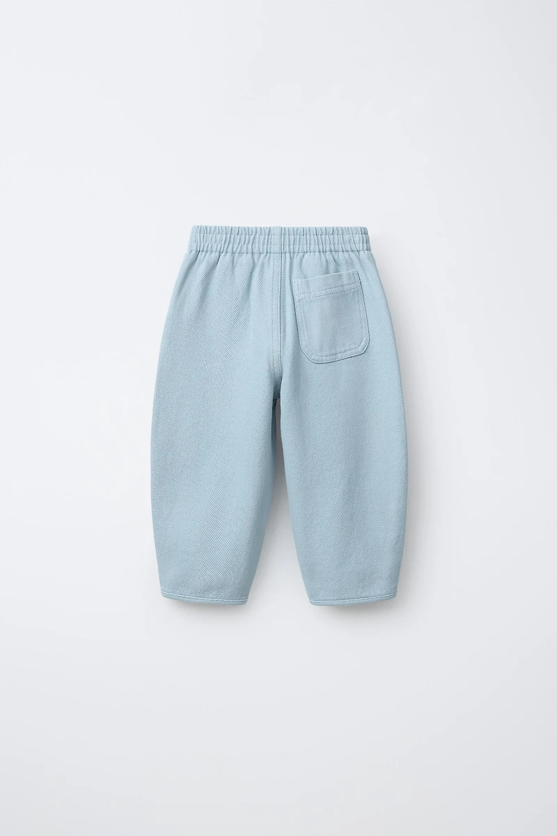 BALLOON WAFFLE PANTS