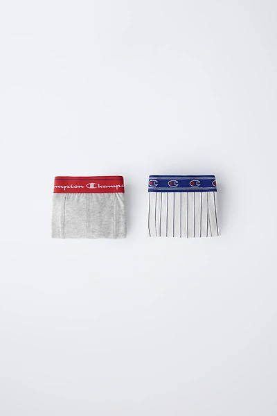 6-14 YEARS/ CHAMPION ® X ZARA TWO-PACK BOXERS