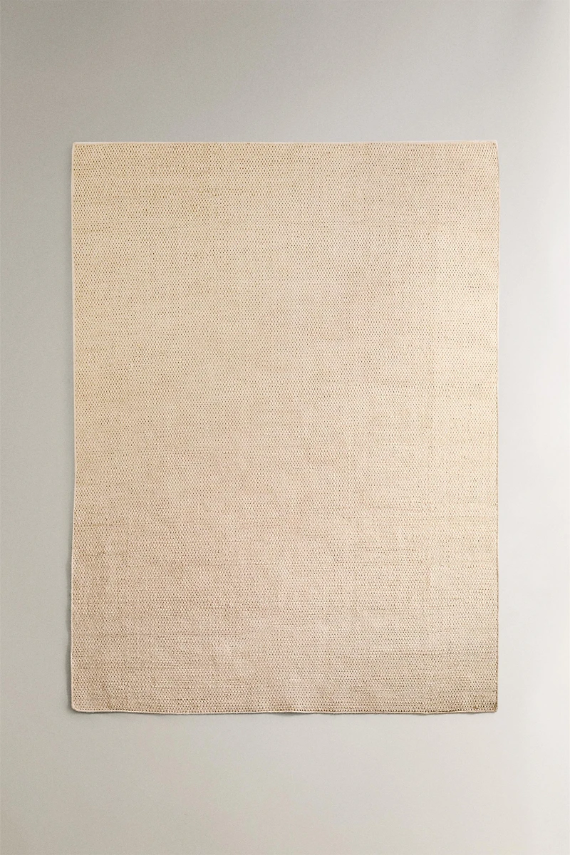 WOVEN JUTE AREA RUG