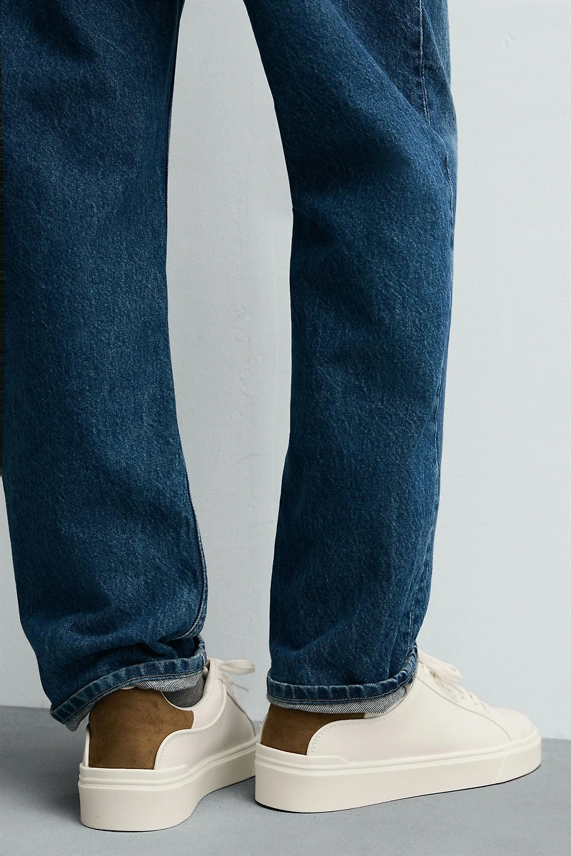 HEEL DETAIL SNEAKERS