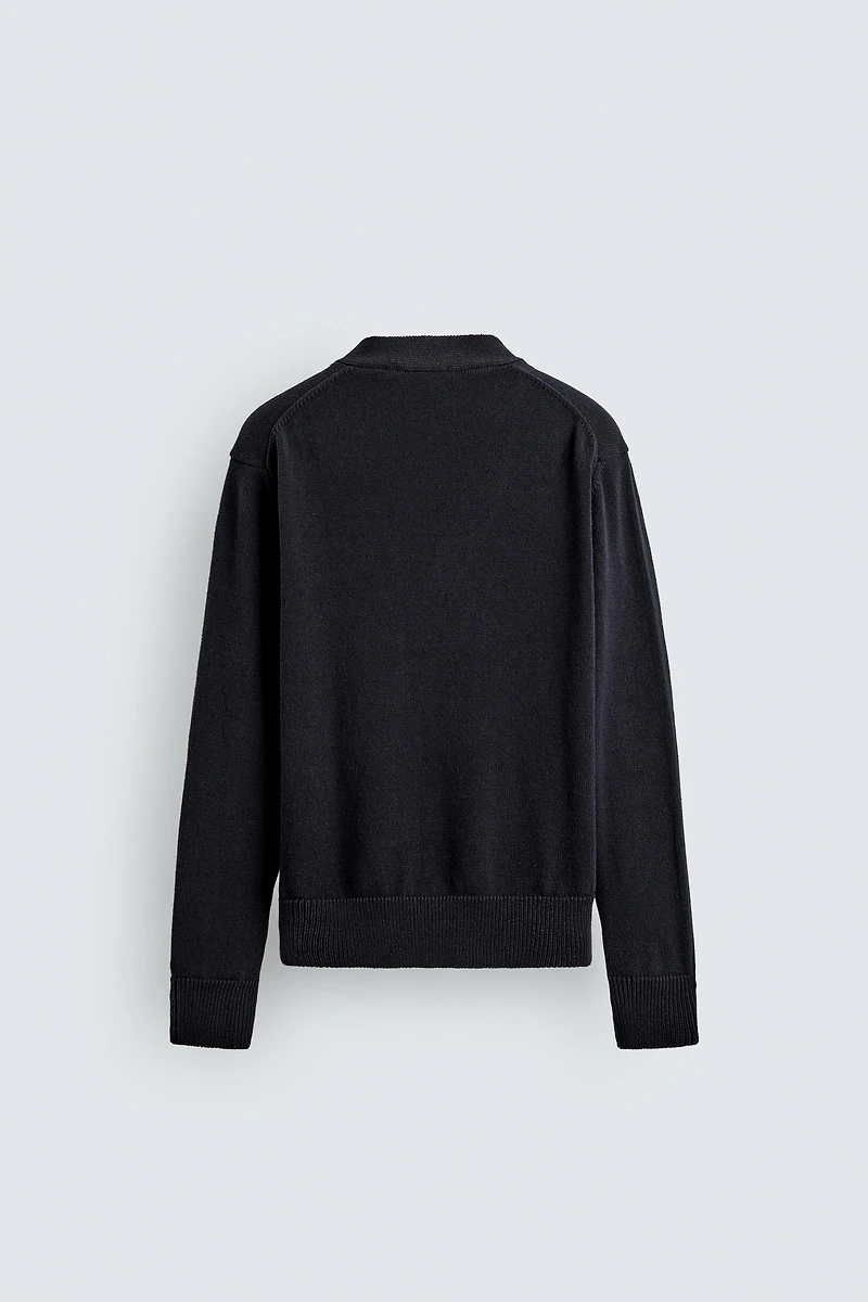 COTTON - LINEN CARDIGAN